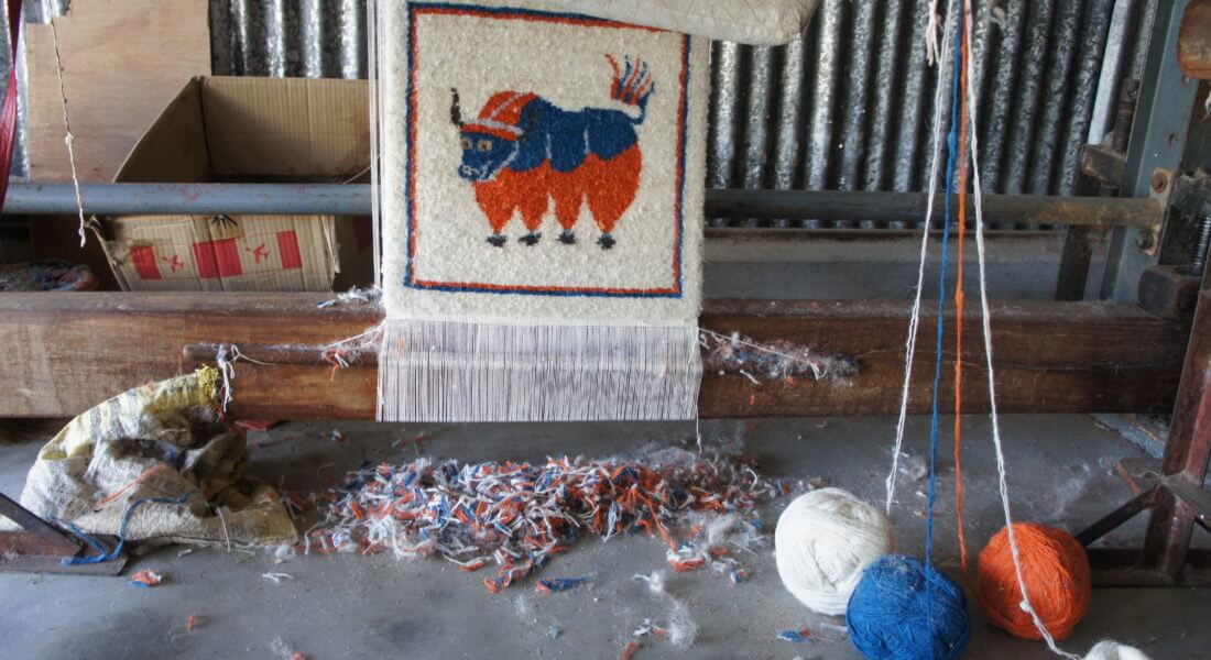 Tibetan carpet