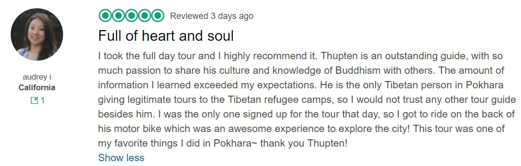 a review on pokhara and what to do there