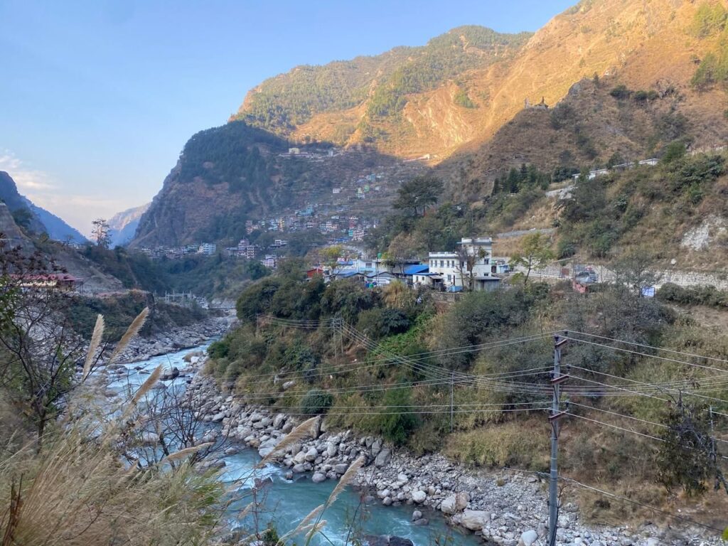 Syabrubesi village, the starting point of the Langtang Valley Trek, Tamang Heritage Trail, and tea house trek Nepal route